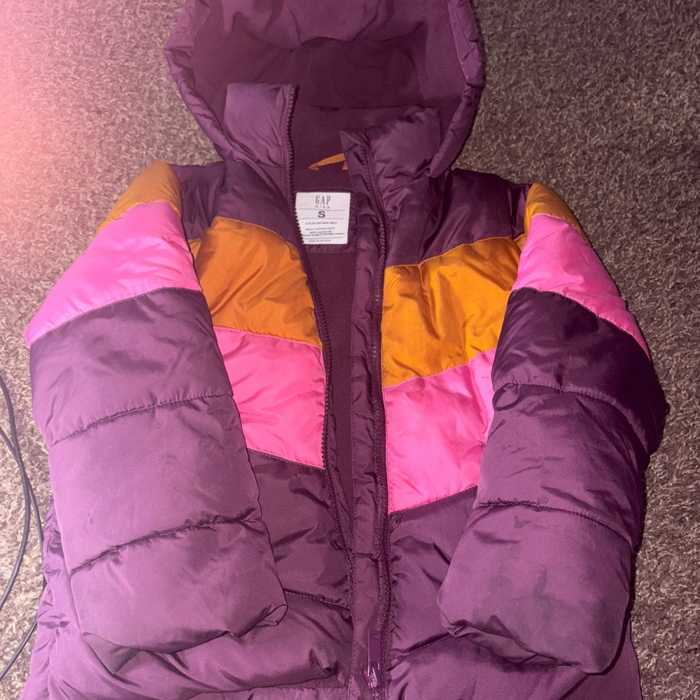 GAP Kids Multicolor Puffer Jacket